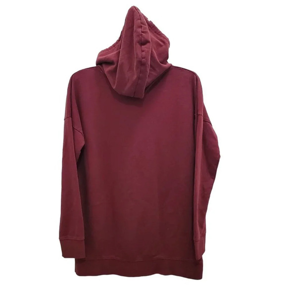 Volcom Men's Burgundy Rust Lived In Pullover‎ Hoodie Sweatshirt Size XS - Picture 4 of 4